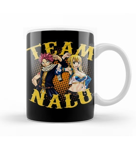 Fairy Tail Natsu Lucy Team NALU Anime Manga Kupa Bardak Porselen