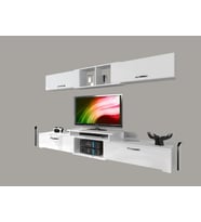 Decoraktiv Flex 5 Slm Tv Ünitesi Tv Sehpası (Beyaz)