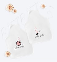 BK Gift Kişiye Özel İkili Sevgili Temalı Mutfak Önlüğü - 8