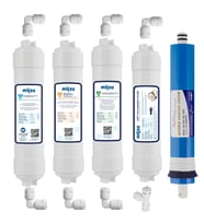 Kapalı Kasa Su Arıtma Cihazı 5li Filtresi AquaFlo Membran Set