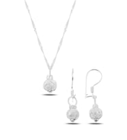 Söğütlü Silver Gümüş beyaz kazaziye top modeli ikili set