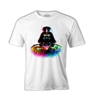 Darth Vader Beyaz Erkek Tshirt
