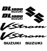 Suzuki DL 1000 Vstrom Sticker Set Yapıştırma