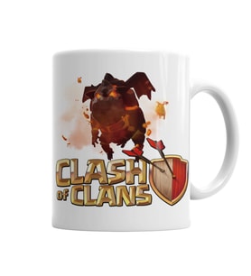 Clash of Clans  Kupa Bardak Porselen