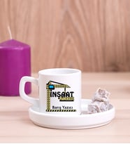 İnşaat Mühendisi Concept Türk Kahvesi Fincanı