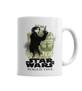 Jyn Erso Star Wars Rougue One Kupa Bardak Porselen