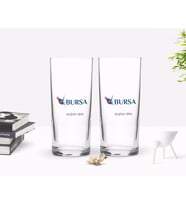 BK Gift Kişiye Özel Renkli Baskılı Bursa Tasarımlı Turistik İkili Rakı Bardağı Seti-2 (Beyaz)