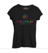 Coldplay - Dreams Siyah Kadın Tshirt