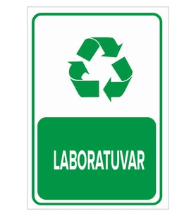 NEW JARGON - Laboratuar Levhası - Sac Malzeme 35x50cm