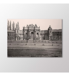 Arty Tablo Dolmabahçe Sarayı Treasury Gate, 1880 Tablo (Karışık)