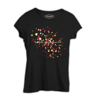 Snow Patrol - A Hundred Million Suns Siyah Kadın Tshirt