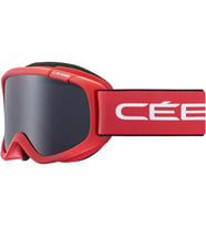 Cebe JERRY 2  Bebek Mat Red White  Grey Ultra Black Cat.3 Kayak Gözlüğü Kırmızı-