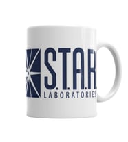 The Flash Star Lab Kupa Bardak Porselen