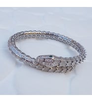 İthal Cartier Gümüş Kelepçe