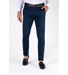 Erkek Keten Pantolon 9K-2200212-008 Lacivert