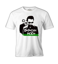 Depeche Mode Beyaz Erkek Tshirt