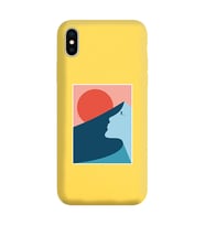 Sarı Lansman Telefon Kılıfı Iphone Xs Max