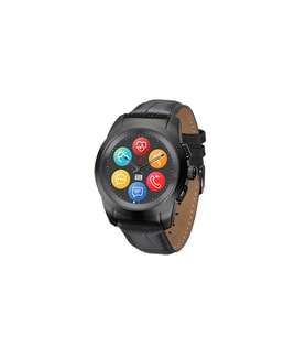 Mykronoz Zetime Petite Premium Deri Kordon Kol Saati Siyah