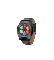 Mykronoz Zetime Petite Premium Deri Kordon Kol Saati Siyah