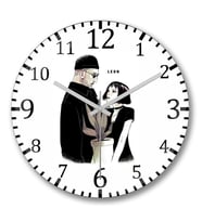 Leon The Professional 2 Duvar Saati Bombeli Gercek Cam