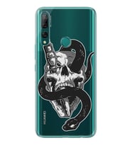 Kılıfland Huawei Y9 Prime 2019 Kılıf Silikon Resimli Kapak Skull Knife Stok 667
