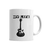 My Life Müzik Kupa Bardak Porselen