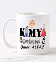 Kimya Öğretmeni  Kupa (Beyaz)