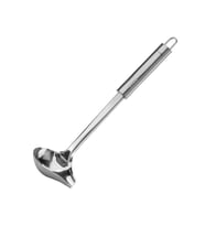 Fackelmann 40467 Nirosta Oval Griff Paslanmaz Metalden Sos Kepçesi 29 cm