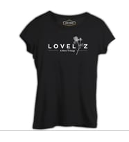 Lovelyz - Trilogy Siyah Kadın Tshirt