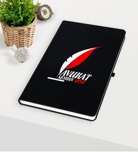BK Gift Kişiye Özel Avukat Temalı Siyah Defter - 8