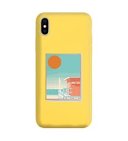 Sarı Lansman Telefon Kılıfı Iphone Xs Max