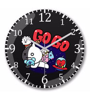 Bt21 Gogo Bts Duvar Saati Bombeli Gercek Cam
