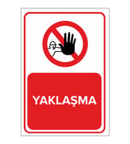 MIGNATIS - Yaklaşma Levhası - Sac Malzeme 50x70cm