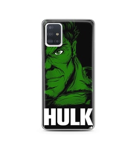 Hulk Tasarım Süper Şeffaf Silikon Telefon Kılıfı Samsung A51