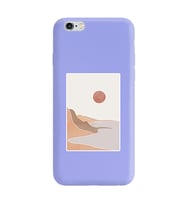 Lila Lansman Telefon Kılıfı Iphone 6 Plus