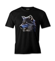 Kurt - Işık Siyah Erkek Tshirt