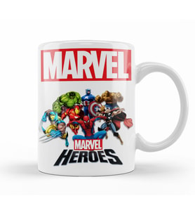Marvel Kupa Bardak Porselen