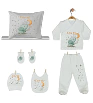 Pia Baby Gl 1925-08 İsme Özel Yastık Zıbın Set
