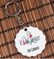 Kimyager Anahtarlık