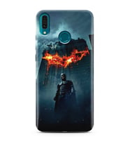 Batman Tasarım Süper Şeffaf Silikon Telefon Kılıfı Huawei Y9 (2019)