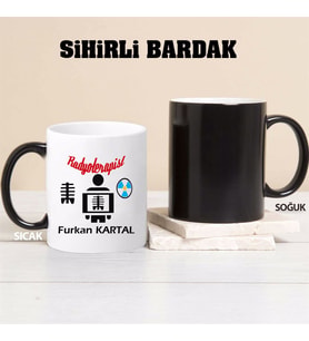 Radyoterapist Kupa Bardağı Sihirli (Beyaz)
