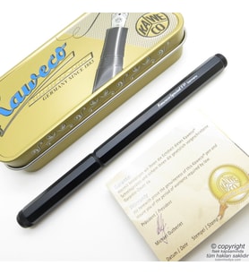 Kaweco 10000528 Special Medium Dolma Kalem Alüminyum Siyah  İsme Özel Kalem