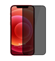 Microsonic Apple iPhone 12 Privacy 5D Gizlilik Filtreli Cam Ekran Koruyucu Siyah