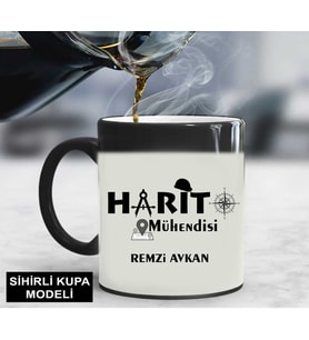 Harita Mühendisi Kupa Bardağı Sihirli