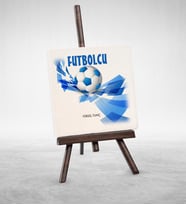 BK Gift Kişiye Özel Mesleki Futbolcu Şovaleli Doğal Taş  1