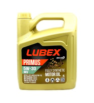 Lubex Primus MV 5W/30 4 Lt Tam Sentetik Motor Yağı