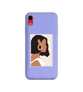 Mor Lansman Kılıf iPhone XR
