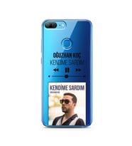 Oğuzhan Koç Mp3 Tasarımlı Süper Şeffaf Silikon Telefon Kılıfı Huawei Honor 9 Lit