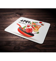 Kişiye Özel Aşçı Tasarımlı Mouse Pad (Renksiz)