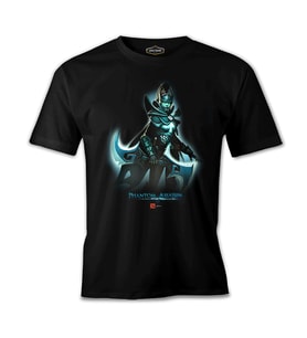 Dota 2 - Phantom Assassin Siyah Erkek Tshirt